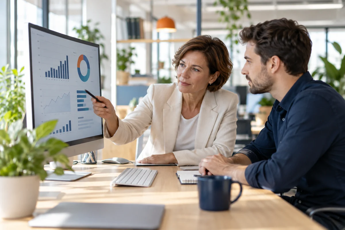 Illustrative workplace photograph for ISMS Management