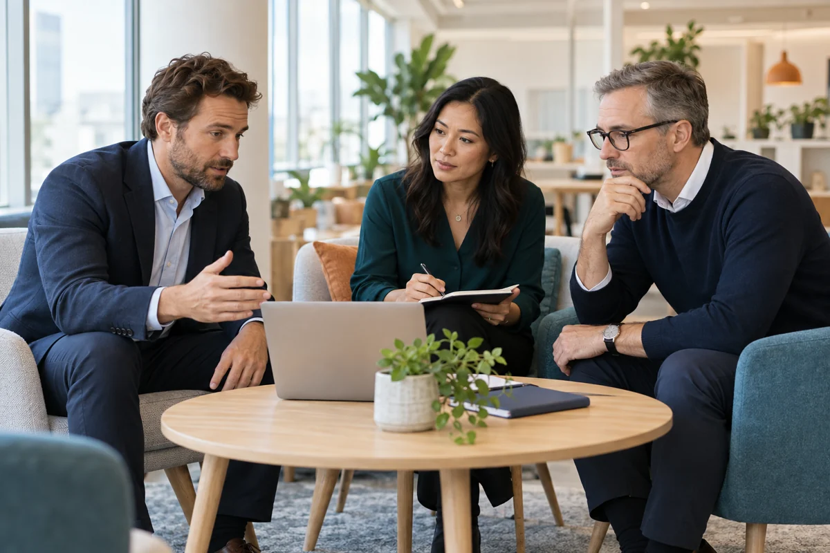 Illustrative workplace photograph for PIMS Management